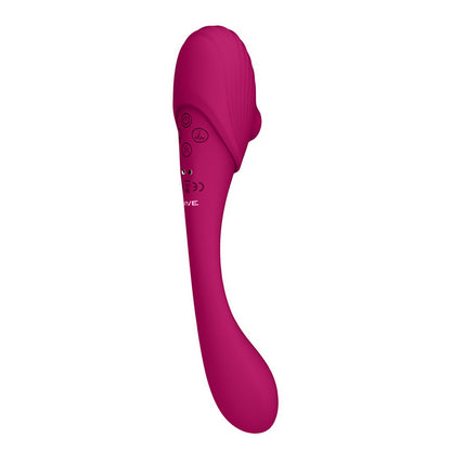 Mirai - Double Ended Pulse Wave Air Wave Bendable Vibrator - EroticToyzProducten,Toys,Vibrators,Buigbare Vibrators,,VrouwelijkVIVE by Shots