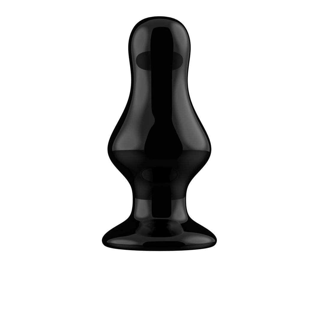 Missy - Vibrating Glass Butt Plug with Suction Cup - EroticToyzProducten,Toys,Vibrators,Glazen Vibrators,,VrouwelijkChrystalino by Shots