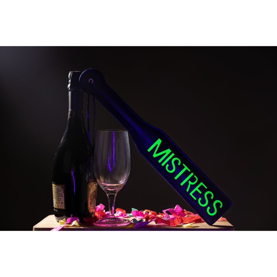 Mistress Paddle - Glow in the Dark - EroticToyzProducten,Toys,Fetish,Slaan en Plagen,Peddels,,Ouch! by Shots