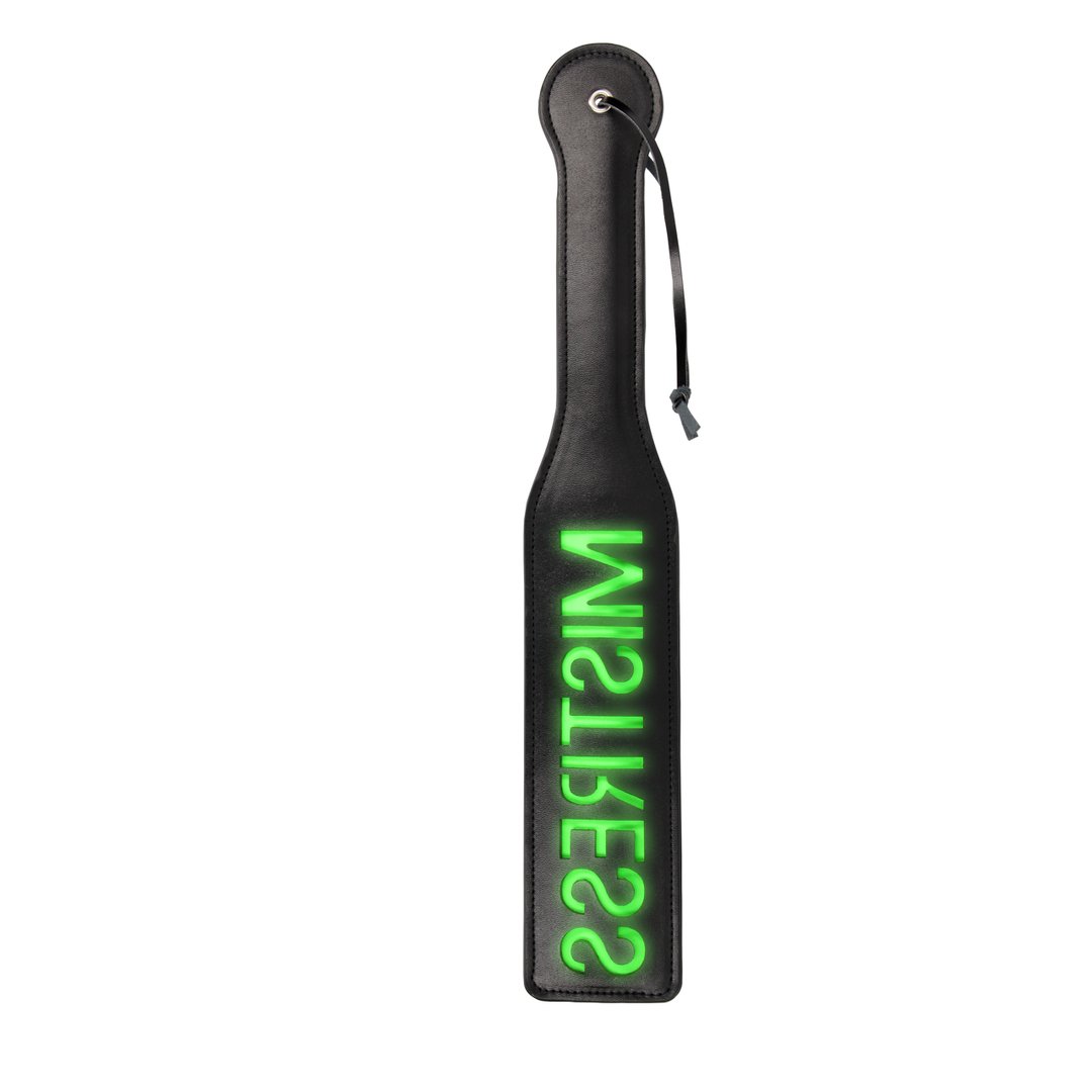 Mistress Paddle - Glow in the Dark - EroticToyzProducten,Toys,Fetish,Slaan en Plagen,Peddels,,Ouch! by Shots