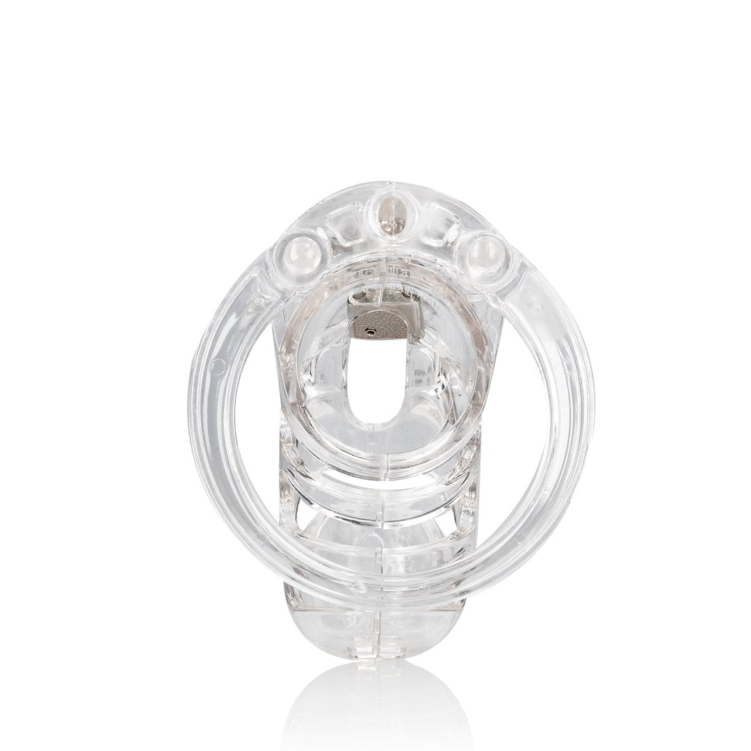 Model 25 - 9 cm - Transparent - EroticToyzProducten,Toys,Toys voor Mannen,Peniskooien en Kuisheidsapparaten,,ManCage by Shots