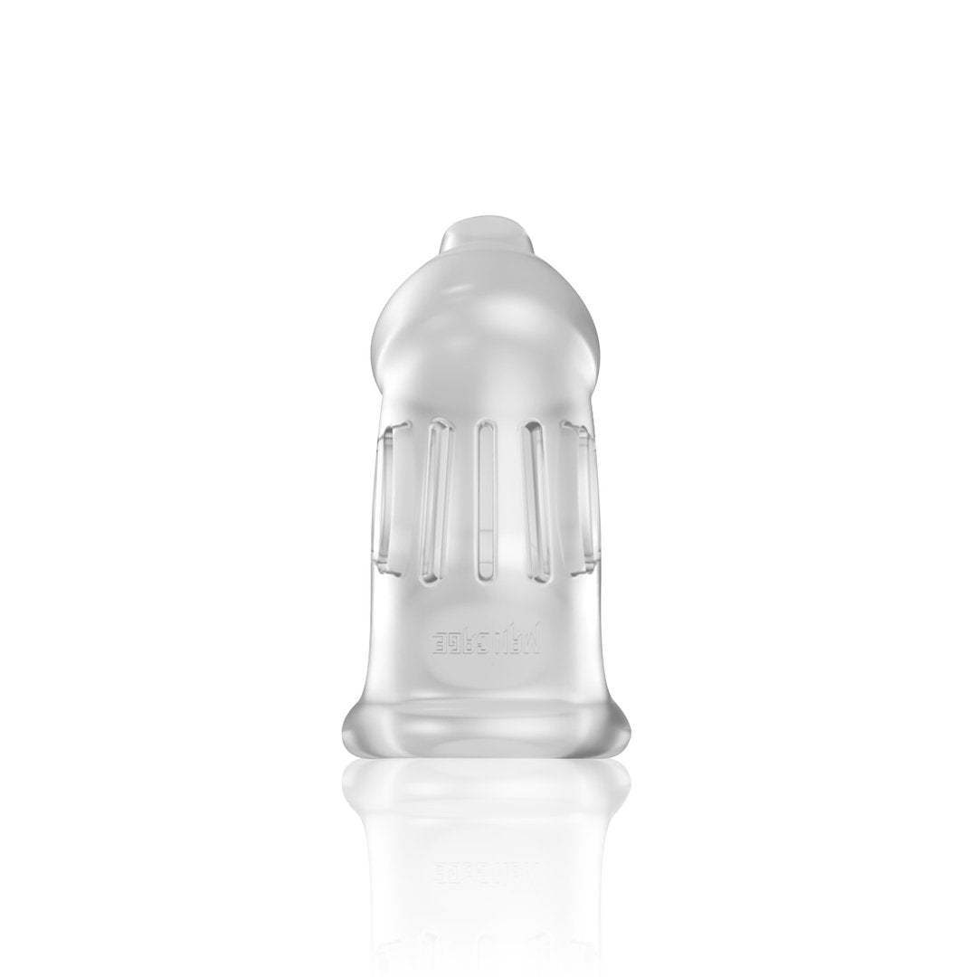 Model 29 - TPE Chastity Cage - Transparent - EroticToyzProducten,Toys,Toys voor Mannen,Peniskooien en Kuisheidsapparaten,,MannelijkManCage by Shots