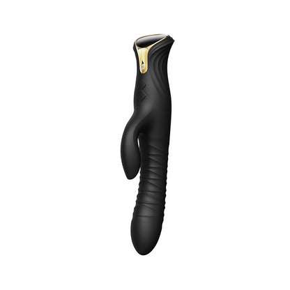 Mose PowerThrust Rabbit Vibrator - Obsidiaan Zwart - EroticToyzThrusting VibratorsZalo