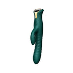 Mose - Rabbit Thruster - Turquoise Green - EroticToyzProducten,Toys,Vibrators,Luxe Vibrator,Rabbit Vibrators,Thrusting Vibrators,,GeslachtsneutraalZalo