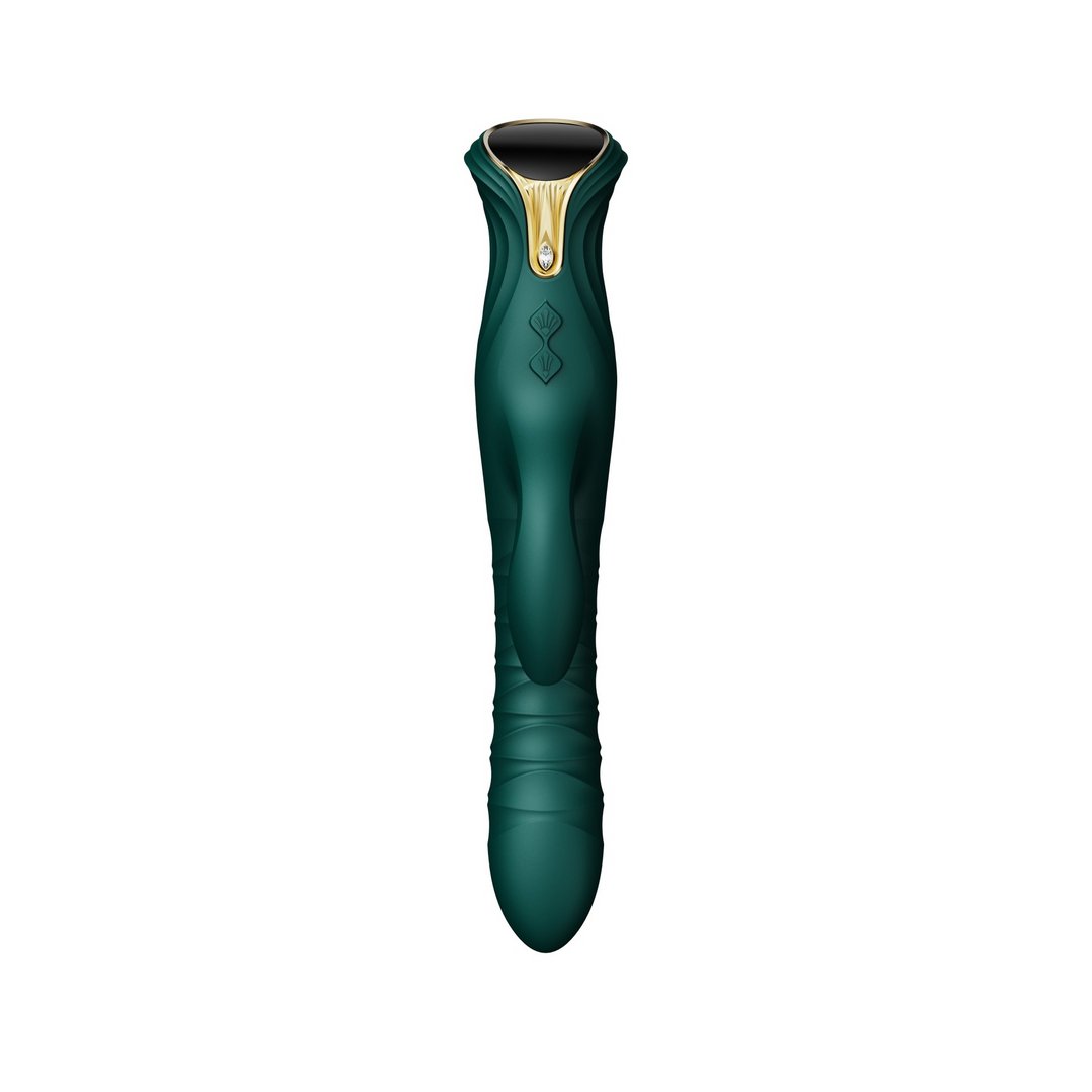 Mose Rabbit Vibrator PowerThrust Technologie - Turquoise Green - EroticToyzThrusting VibratorsZalo