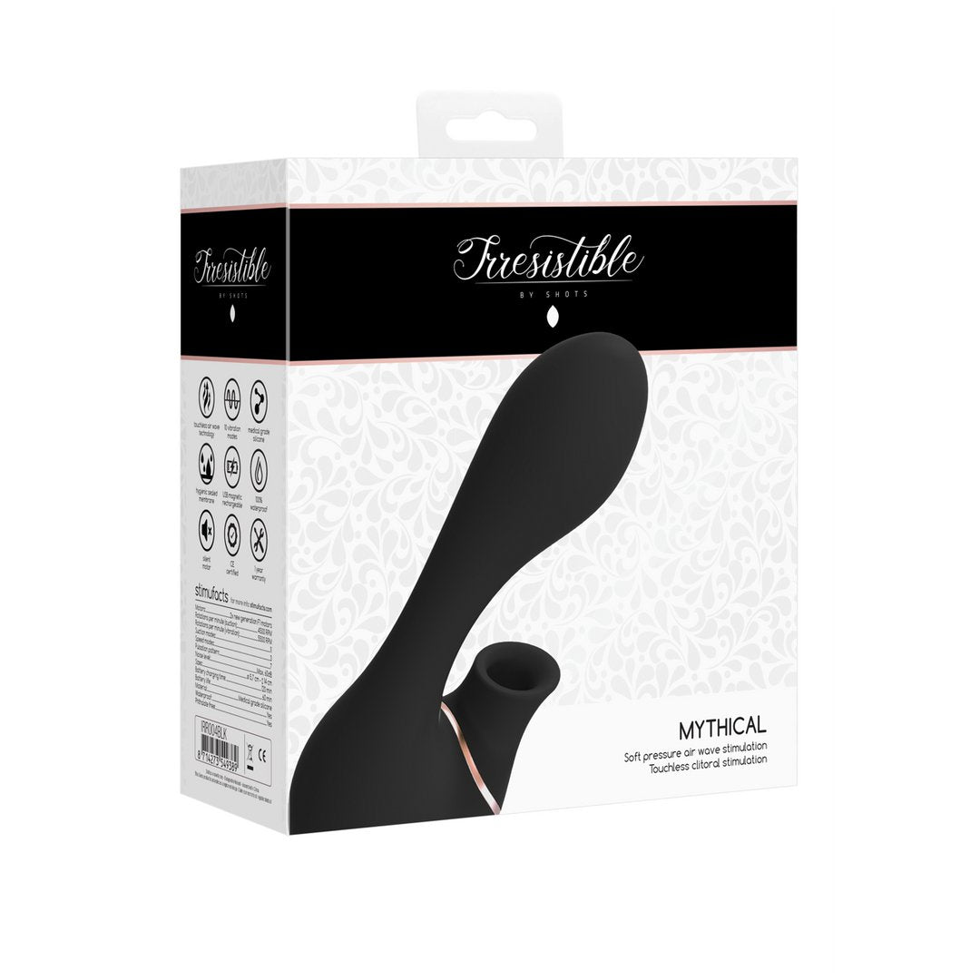 Mythical - Air Pulse Vibrator - EroticToyzProducten,Toys,Vibrators,Airpulse - Vibrator,Clitoris Stimulator,Lay - on Vibrator,,VrouwelijkIrresistible by Shots