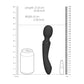 Nami - Pulse Wave Vibrating Wand - Black - EroticToyzProducten,Toys,Vibrators,Massagetoestellen Wands,,VrouwelijkVIVE by Shots