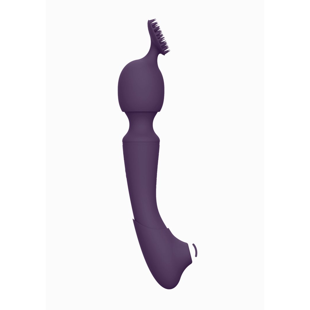Nami - Pulse Wave Vibrating Wand - Purple - EroticToyzProducten,Toys,Vibrators,Massagetoestellen Wands,,VrouwelijkVIVE by Shots
