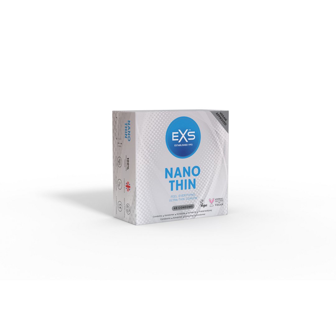 Nano Thin Retail Pack - 48 pcs - EroticToyzProducten,Veilige Seks, Verzorging Hulp,Veilige Seks,Condooms voor Mannen,,MannelijkEXS