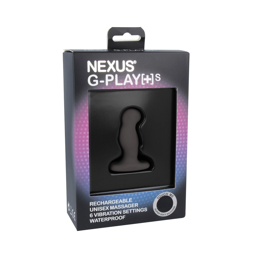 Nexus Gplaysm+ Unisex Vibrator Oplaadbaar - Zwart - EroticToyzG - Spot VibratorNexus