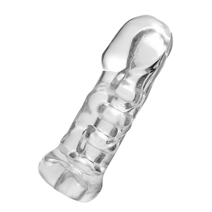 'Omtrek Versterkende Penis Sleeve en Masturbator - Transparant' - EroticToyzPenis SleeveXR Brands