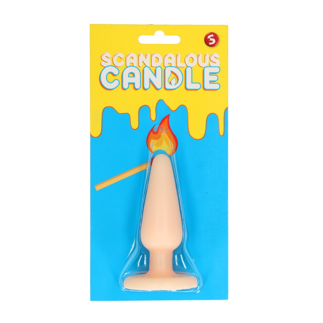 Ondeugende Kaarsen - Butt Plug - EroticToyzProducten,Grappige Erotische Gadgets,Kaarsen,,GeslachtsneutraalS - Line by Shots