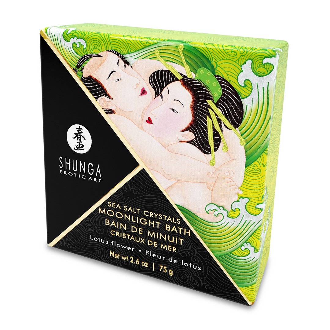 Oosterse Lotus Bloem Badzout 75 gram - Schuimend & Kleurt Water - EroticToyzDouchegelShunga