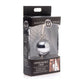 Oppressor's Orb Ball Weight 225 gram met Verbindingspunt - Zilver - EroticToyzFetish - AccessoiresXR Brands