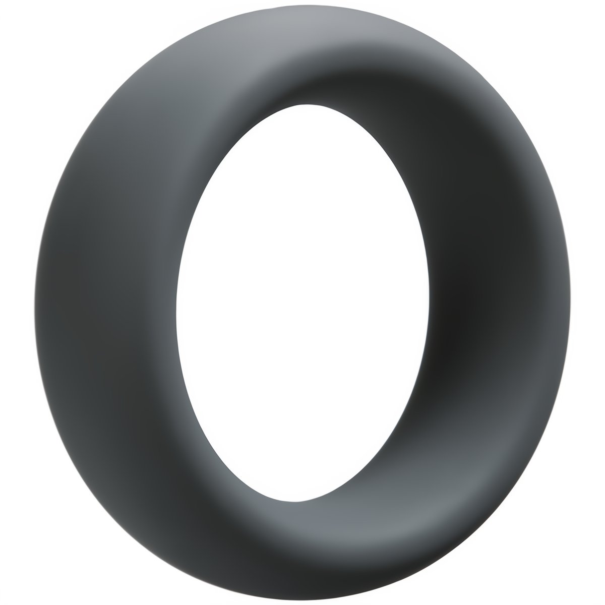 OptiMALE Cock Ring 40 mm - Zwart Siliconen - EroticToyzCockringenDoc Johnson