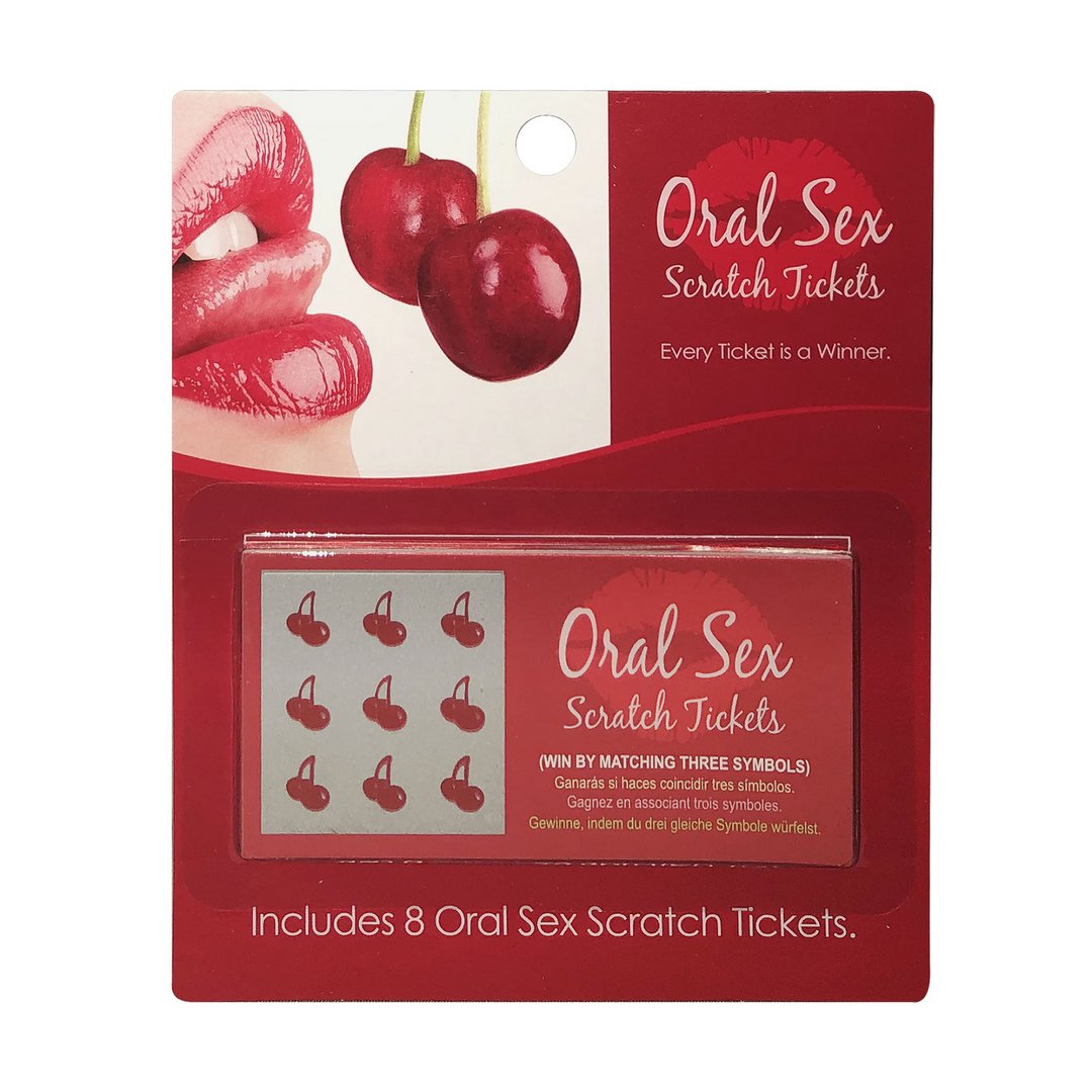 Oral Sex Scratch Tickets - EroticToyzAndere SpellenKheper Games