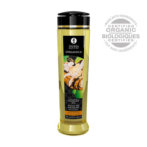 Organica Massageolie Amandelzoetheid 240 ml - Eetbaar en Sensueel - EroticToyzMassage OliënShunga