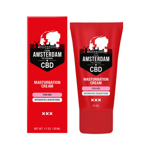 Originele Amsterdamse CBD Crème - 50 ml - EroticToyzProducten,Veilige Seks, Verzorging Hulp,Stimulerende Middelen,Overige producten,,MannelijkPharmquests by Shots