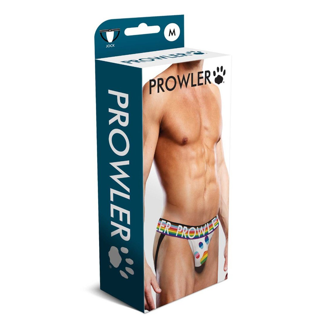 Oversized Paw Jock Strap - M - Wit - Prowler Jockstrap voor Mannen - EroticToyzProducten,Lingerie,Lingerie voor Hem,Jocks,,MannelijkProwler