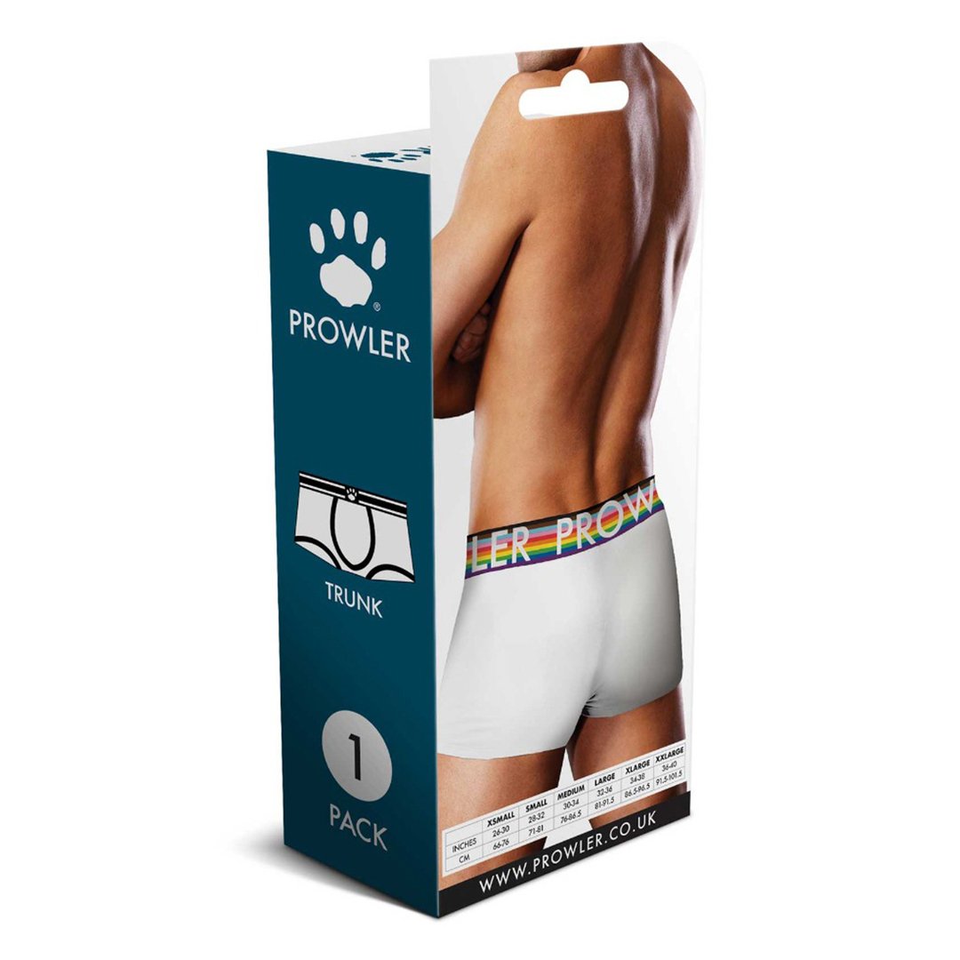 Oversized Paw Trunk - XL - Wit - TrunkPride Mens Ondergoed - EroticToyzProducten,Lingerie,Lingerie voor Hem,Boxershorts,,MannelijkProwler