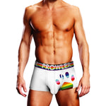 Oversized Paw Trunk - XL - Wit - TrunkPride Mens Ondergoed - EroticToyzProducten,Lingerie,Lingerie voor Hem,Boxershorts,,MannelijkProwler