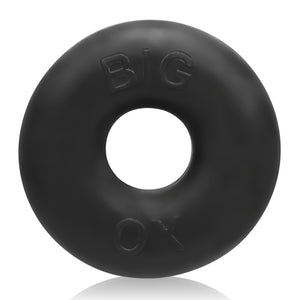 OX - Dikke Blubbery Cockring Met PLUS + Silicone - Zwart - EroticToyzCockringenOxballs