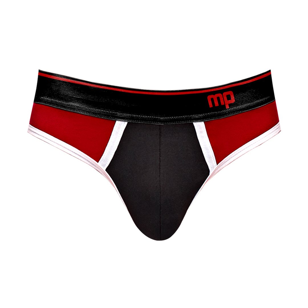 Panel String - Maat M - Rood - EroticToyzProducten,Lingerie,Lingerie voor Hem,Strings,,MannelijkMale Power