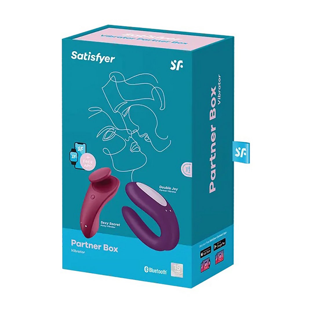 Partner Box 1 - Speelgoed Set voor Koppels - EroticToyzProducten,Toys,Toys voor Koppels,Duo - Vibrators,Duo - Vibrators,Vibrators,Vibrerende Slipjes,Kits Sets,Sets voor Koppels,Toy Sets,,GeslachtsneutraalSatisfyer