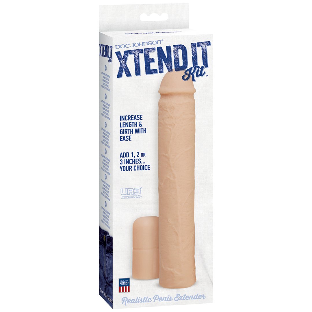 Penis Extender Kit - 22.8 cm - EroticToyzPenis SleeveDoc Johnson