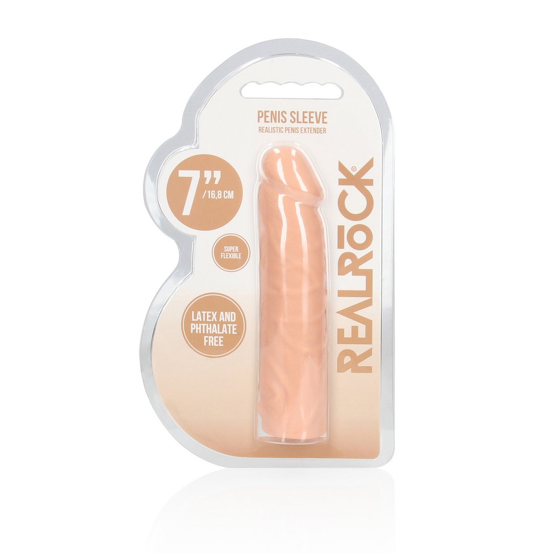 Penis Hoes - 17 cm voor Extra Genot - EroticToyzProducten,Toys,Toys voor Mannen,Penis Sleeve,,MannelijkRealRock by Shots