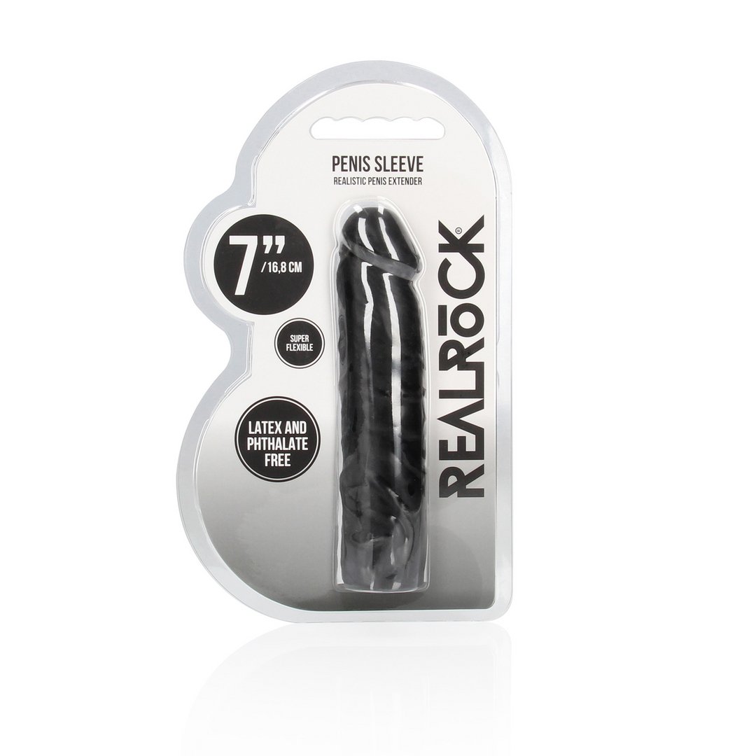 Penis Hoes - RealRock - 17 cm Levensechte Look en Feel - EroticToyzProducten,Toys,Toys voor Mannen,Penis Sleeve,,MannelijkRealRock by Shots