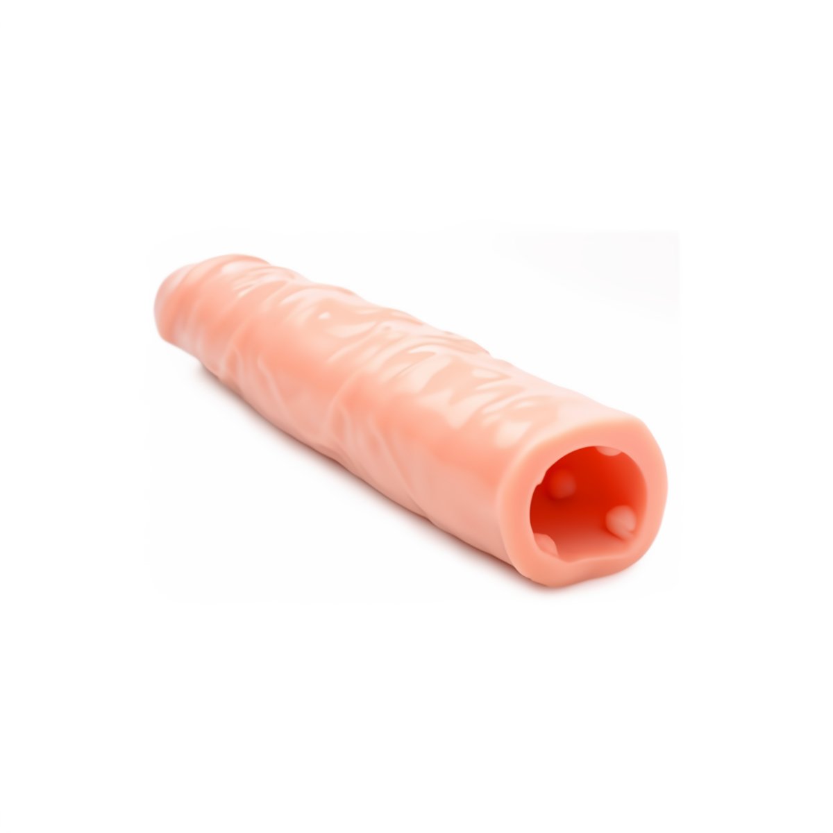 Penisverlengende Mouw - Realistische Textuur - 7,5 cm - EroticToyzProducten,Toys,Toys voor Mannen,Penis Sleeve,,MannelijkXR Brands