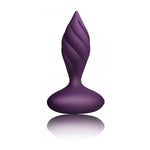 Petite Sensations Desire Vibrating Butt Plug met Textuur en Afstandsbediening - Zwart - EroticToyzButtplugs Anale Dildo's VibrerendRocks - Off