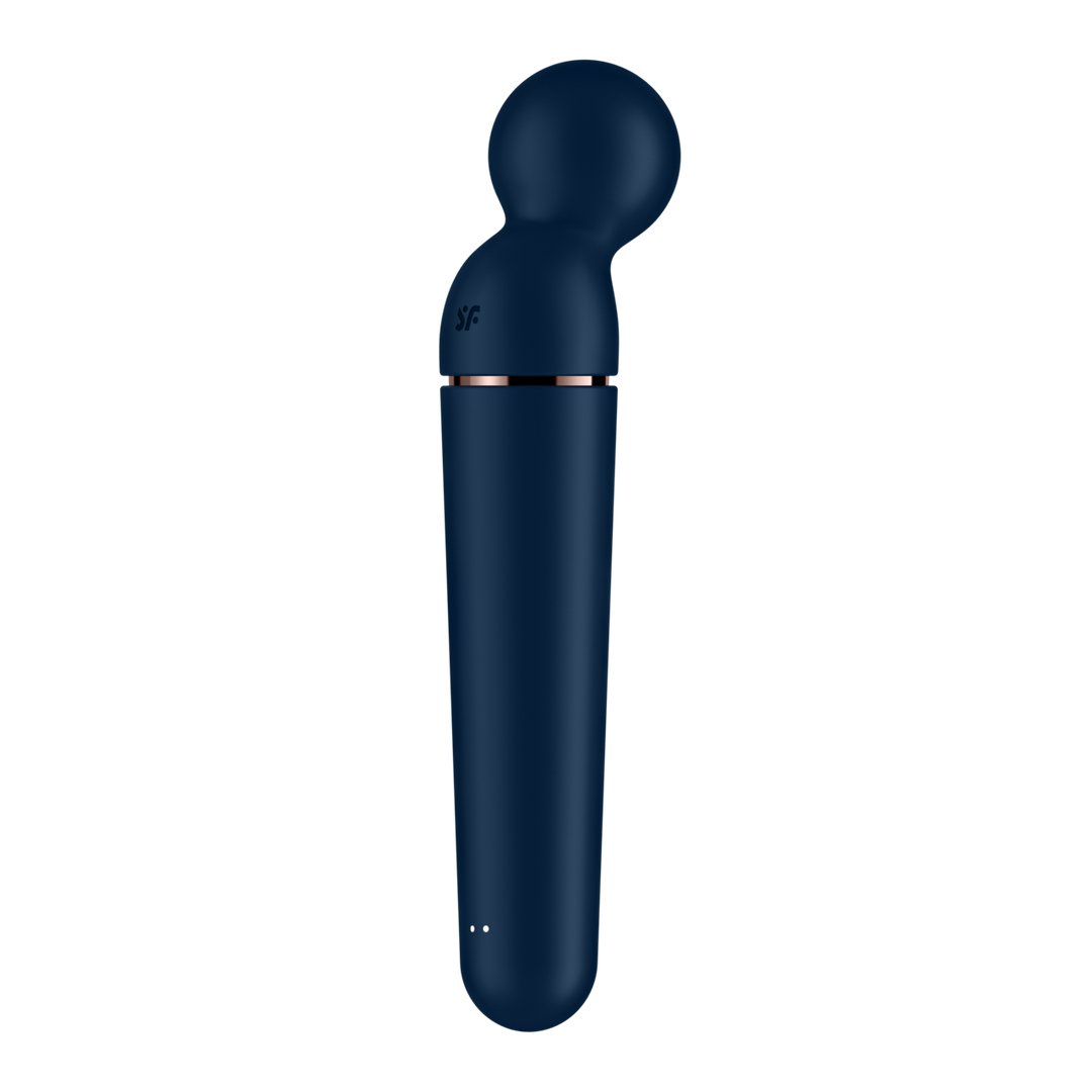 Planet Wand - er Massager - Blauw en Roségoud - EroticToyzProducten,Toys,Vibrators,Massagetoestellen Wands,,GeslachtsneutraalSatisfyer