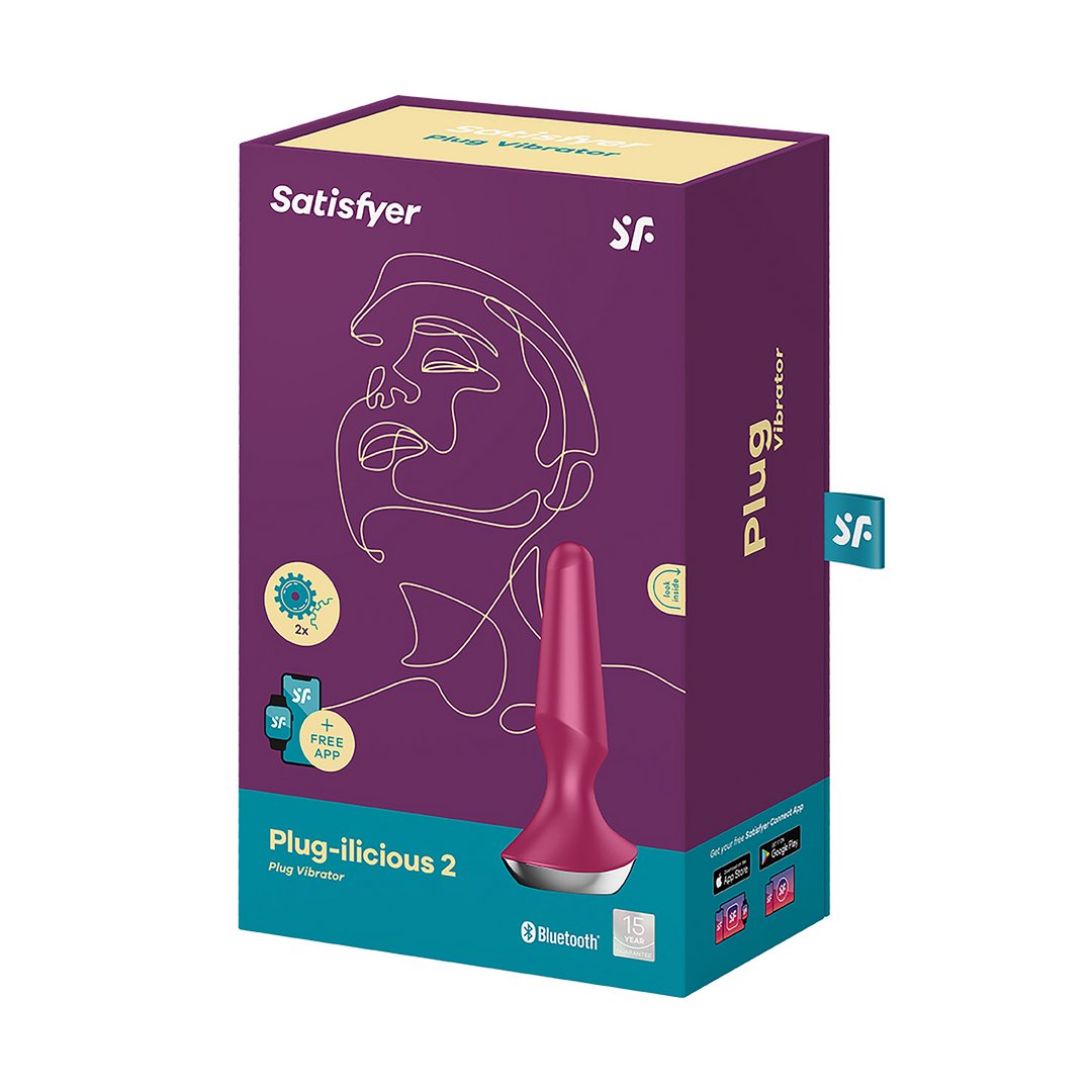 Plug - ilicious 2 - Vibrerende Anale Buttplug - EroticToyzProducten,Toys,Anaal Toys,Buttplugs Anale Dildo's,Buttplugs Anale Dildo's Vibrerend,Outlet,,GeslachtsneutraalSatisfyer