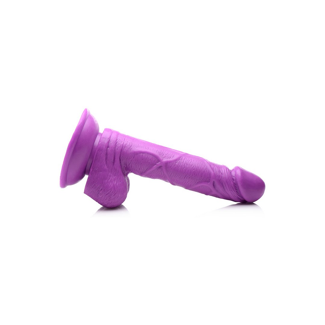 'POP Dildo Met Ballen 16,5 cm - Realistische Textuur & Zuignap' - EroticToyzRealistische Dildo'sXR Brands