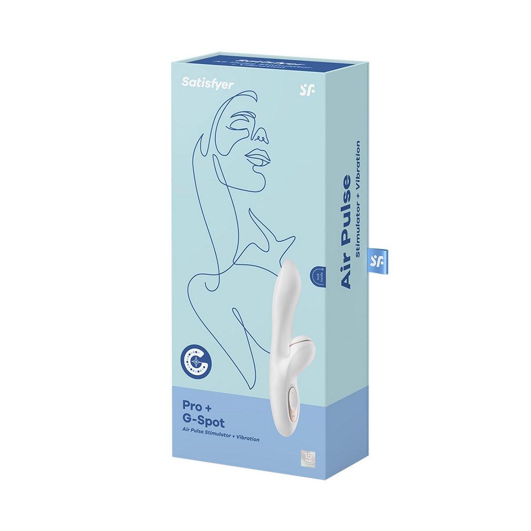 Pro + - G - Spot Luchtpuls Stimulator met Vibratie - EroticToyzProducten,Toys,Vibrators,Clitoris Stimulator,Air Pulse,Rabbit Vibrators,,VrouwelijkSatisfyer