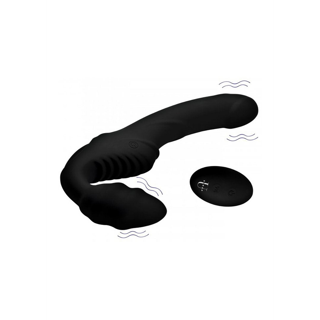 Pro Rider - Vibrerende Silicone Strapless Strap - On Dildo met Afstandsbediening - EroticToyzProducten,Toys,Vibrators,Strap On Vibrators,Strapless,,VrouwelijkXR Brands