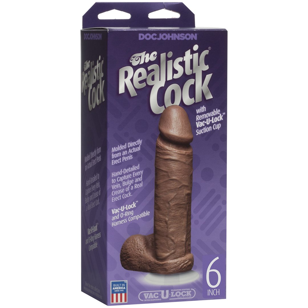 Realistische Dildo met Ballen - 16 cm - Caramel - EroticToyzProducten,Toys,Dildos,Realistische Dildo's,,GeslachtsneutraalDoc Johnson