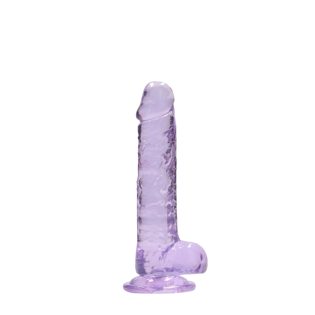 Realistische Dildo met Ballen - 19 cm - Zuignap - Lichaamsveilig - EroticToyzProducten,Toys,Dildos,Realistische Dildo's,,GeslachtsneutraalRealRock by Shots