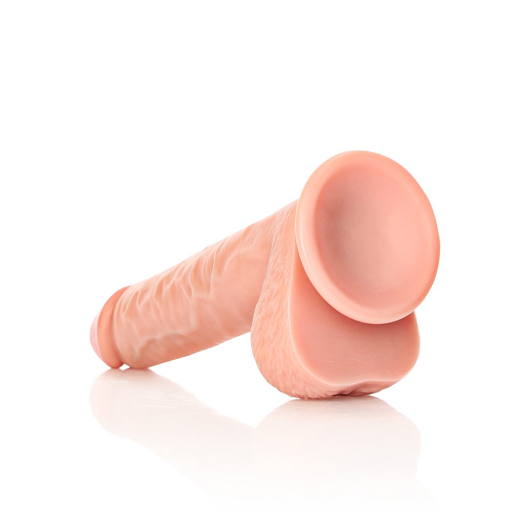 Realistische Dildo met Ballen en Zuignap - 25,5 cm - Ultra Realistische Huid - EroticToyzProducten,Toys,Dildos,Realistische Dildo's,,GeslachtsneutraalRealRock by Shots