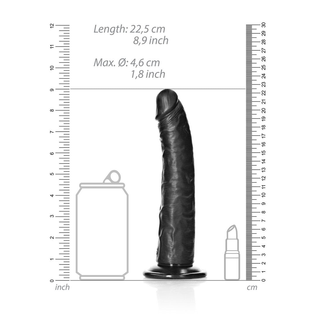 Realistische Dildo met Krachtige Zuignap - 20,5 cm - EroticToyzProducten,Toys,Dildos,Realistische Dildo's,,GeslachtsneutraalRealRock by Shots