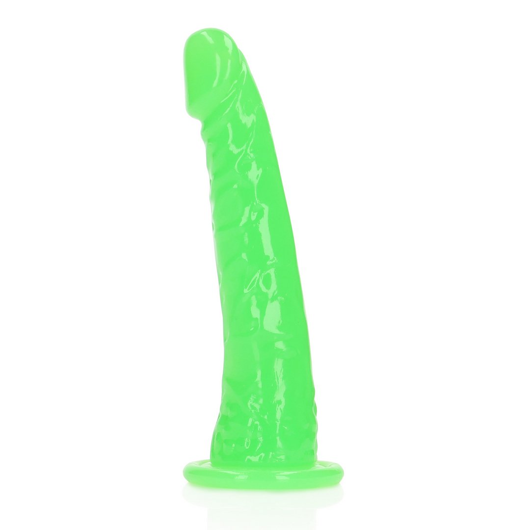 Realistische Dildo met Zuignap - 15,5 cm Glow in the Dark - EroticToyzProducten,Toys,Dildos,Realistische Dildo's,,RealRock by Shots