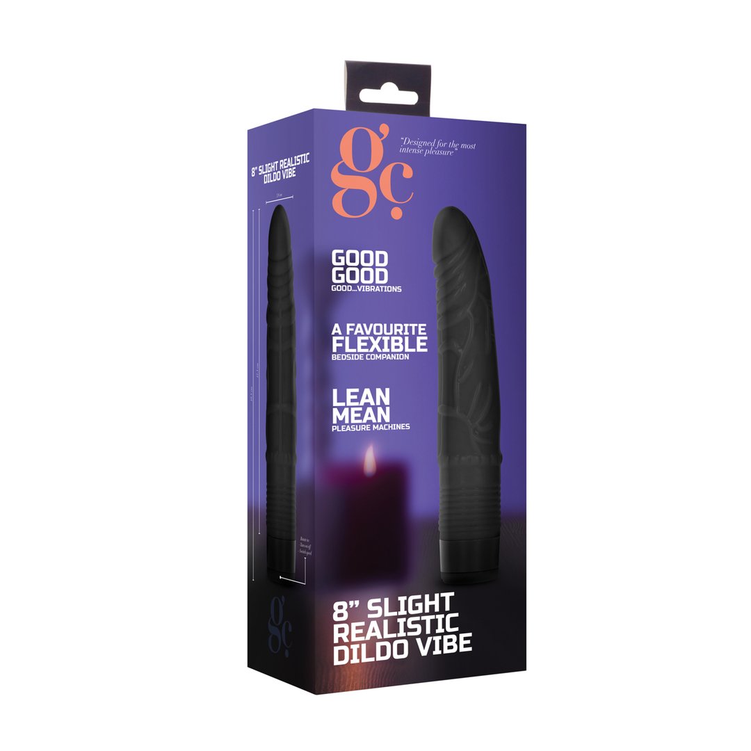 Realistische Dildo - Vibrator met Meerdere Snelheden - 20 cm - EroticToyzProducten,Toys,Vibrators,Realistische Vibrators,,GeslachtsneutraalGC by Shots