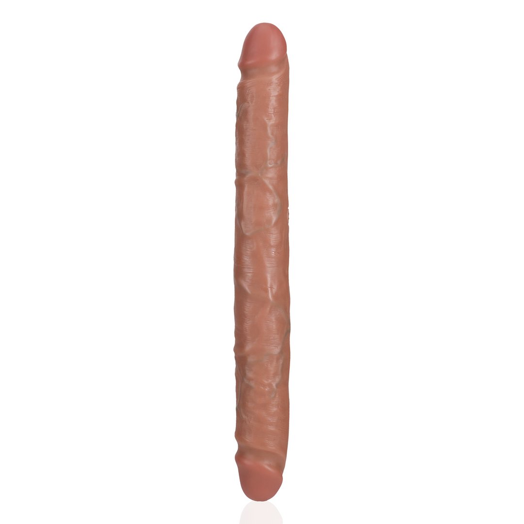 'Realistische Dubbele Dildo 30,5 cm - Bruin' - EroticToyzDubbele Dildo'sRealRock by Shots