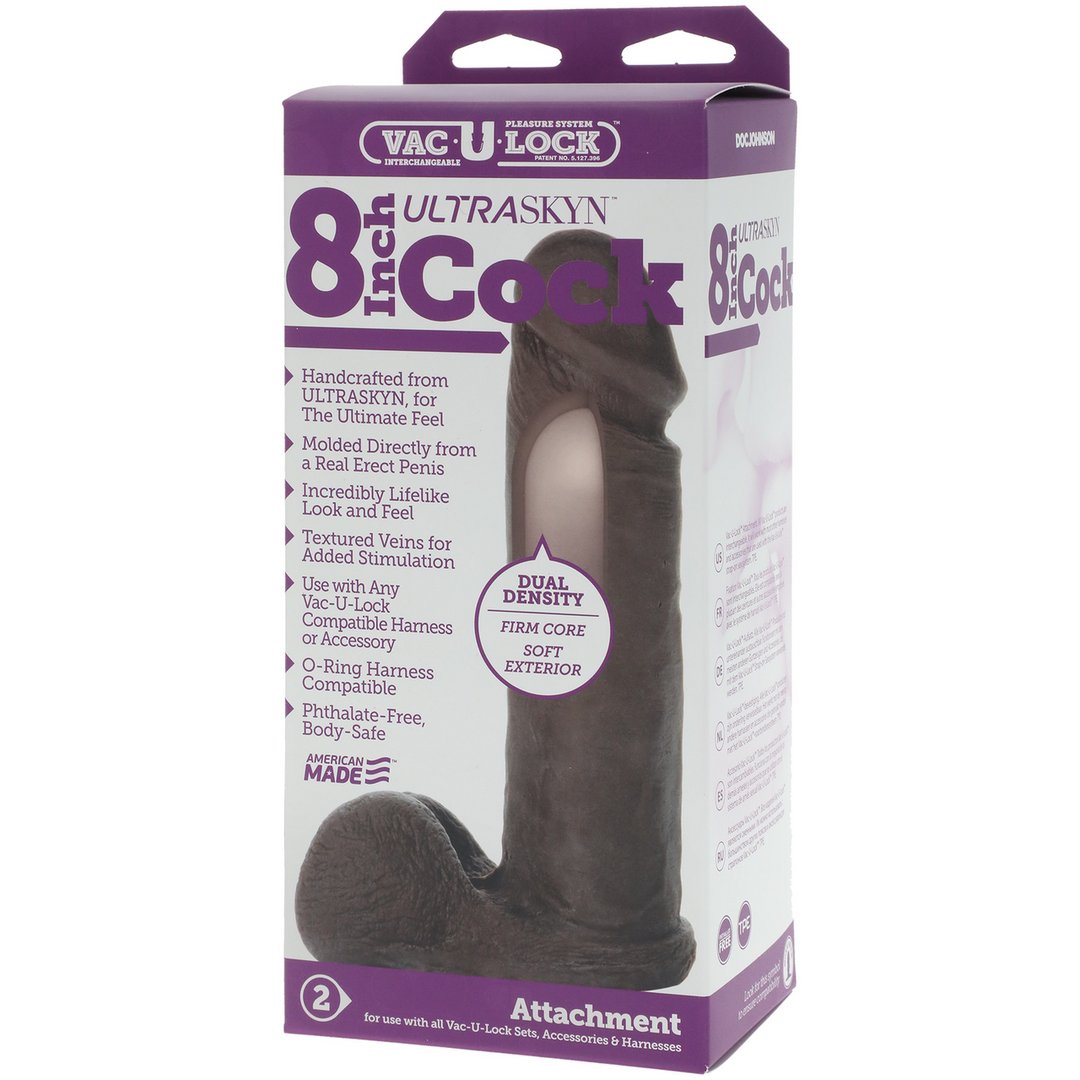 Realistische ULTRASKYN Dildo - 20 cm - Ultra realistisch UR3 - materiaal - EroticToyzProducten,Toys,Dildos,Realistische Dildo's,Voorbinddildo's,Voorbinddildo's,,GeslachtsneutraalDoc Johnson