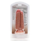 RealRock by Shots Two in One Dildo 12,7/15,2 cm - Huidkleurig' - EroticToyzDubbele Dildo'sRealRock by Shots