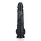 RealRock Dildo 33 cm met Ballen en Zuignap - Zwart - EroticToyzRealistische Dildo'sRealRock by Shots