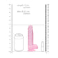 REALROCK Dildo Met Ballen 15 cm - Transparant - EroticToyzRealistische Dildo'sRealRock by Shots