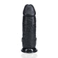 RealRock Rechte Dildo Extra Dik 23 cm Met Ballen - Zwart - EroticToyzRealistische Dildo'sRealRock by Shots